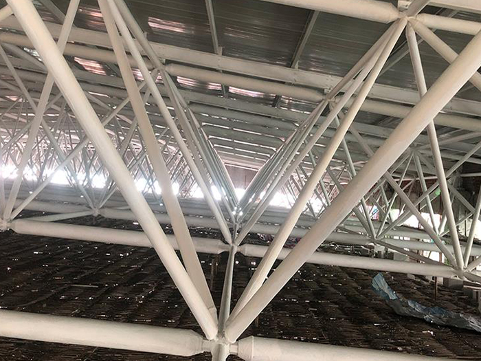 长葛大型螺栓球网架施工厂家